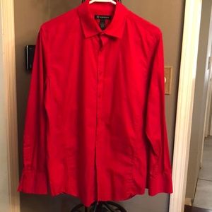 Red INC International Concepts button down Shirt.